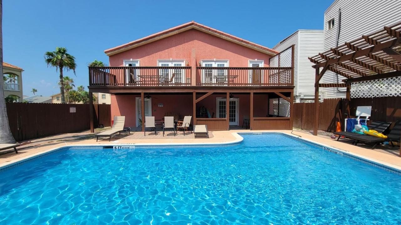 Cozy 2 Bedroom With Big Pool - Campeche Triplex Unit C Home South Padre Island Ngoại thất bức ảnh